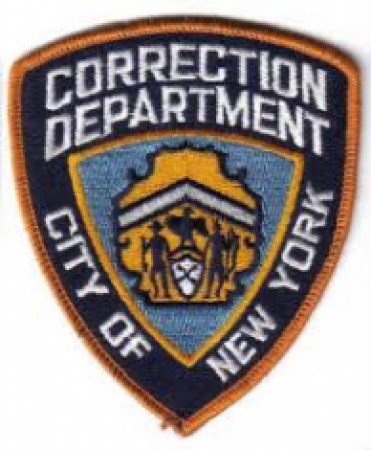 CITY OF NEW YORK CORRECTION'S DEPARTMENT - HAT PATCH.